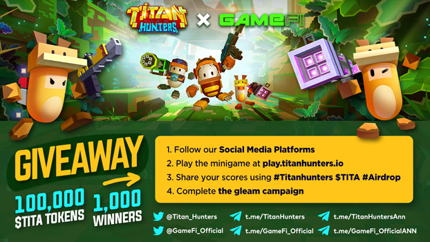 Titan Hunters Token Giveaway