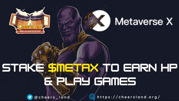 $METAX is listed on Multi-asset Staking Platform #Stake2Earn