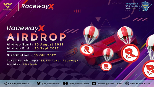 RaceWayX Airdrop
